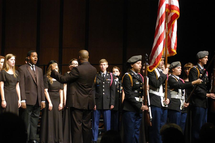 Choir Pays Tribute to Veterans 