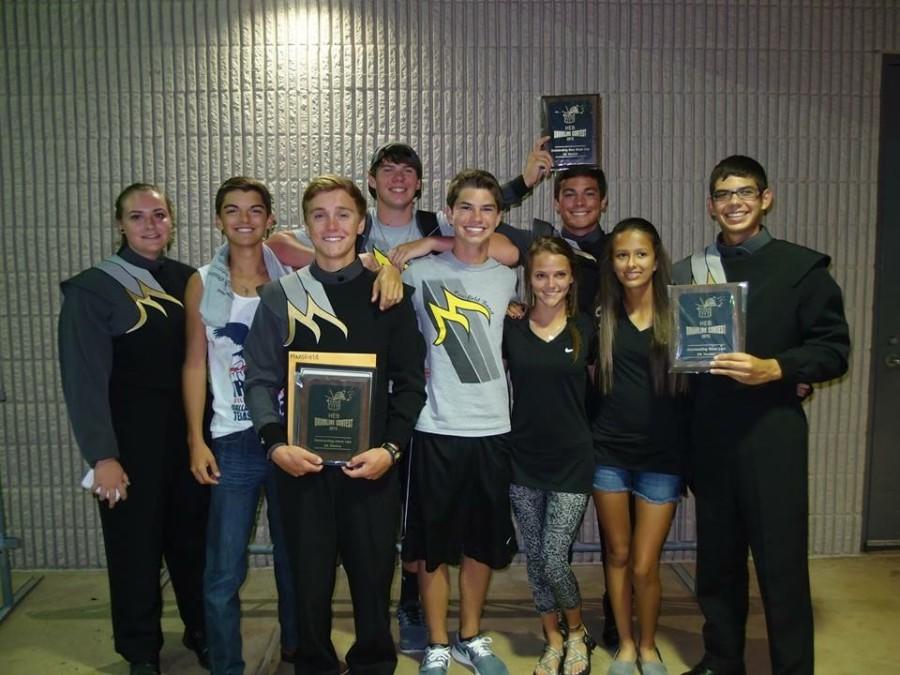 Drumline Takes Home First at  H.E.B Competition