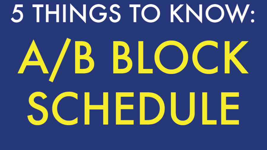 5 Things to Know: A/B Block Schedule