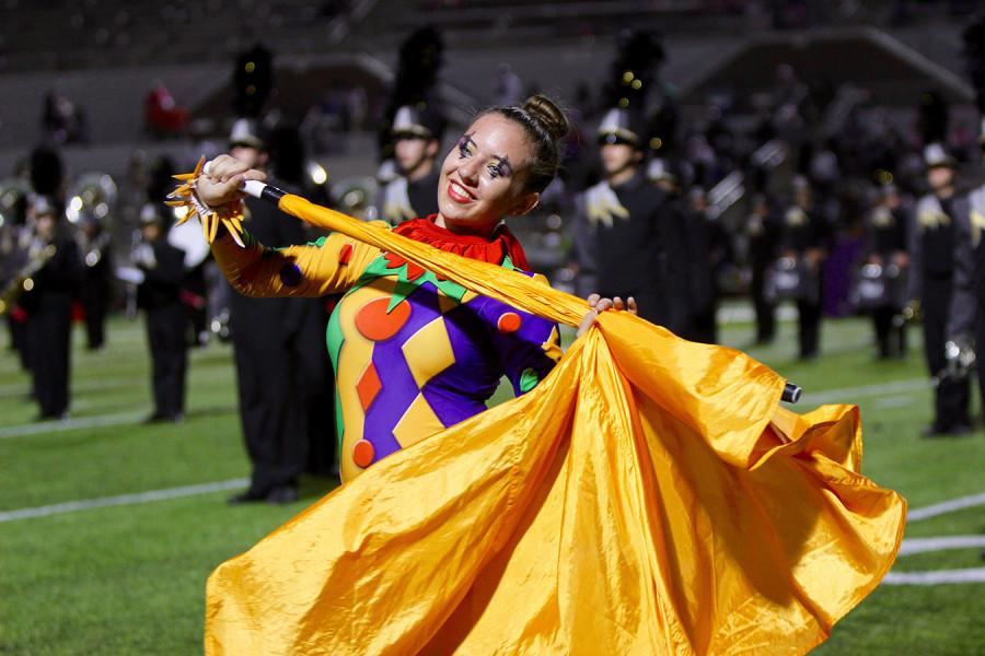 Varsity Winterguard Show Finishes Second