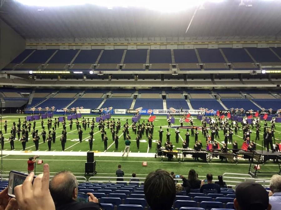 Marching Band Competes at BOA Super Regionals