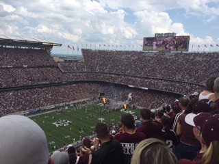 College Football vs. High School Football: Aggie Edition