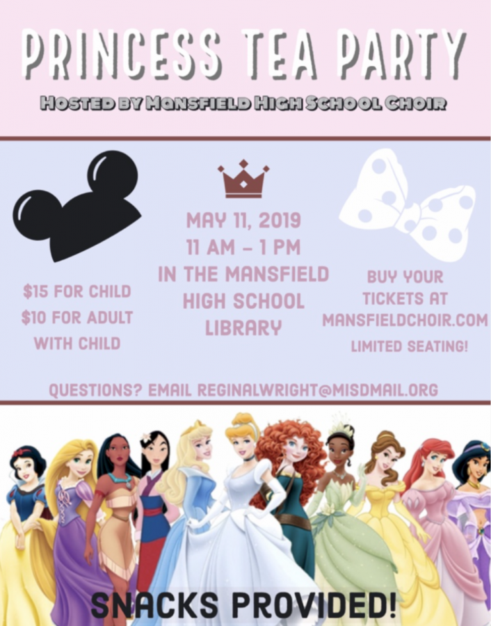 Choir Hosts Princess Tea Party as Fundraiser