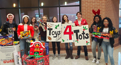 Tiger Ambassadors Amps Up Toys for Tots Drive