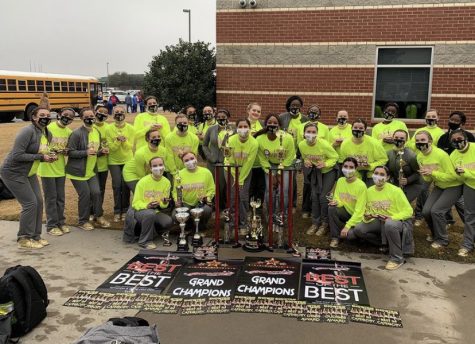 Gold Duster Drill Team Prepares for Nationals Competition