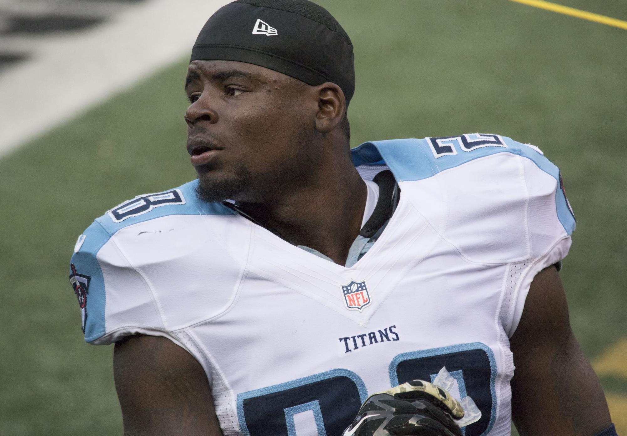 Huff with the Tennessee Titans in 2014